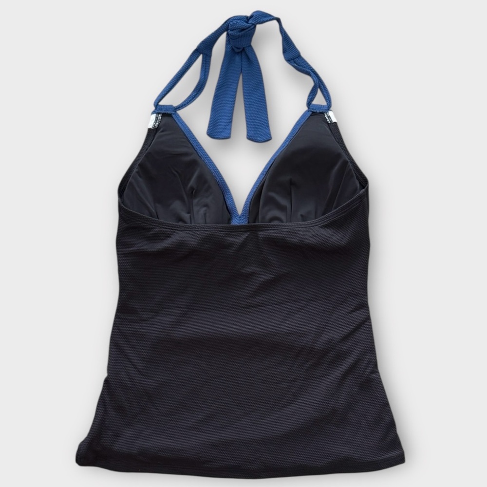 Tommy Bahama Island Cays Colorblock Halter Tankini Top - Picture 7 of 14